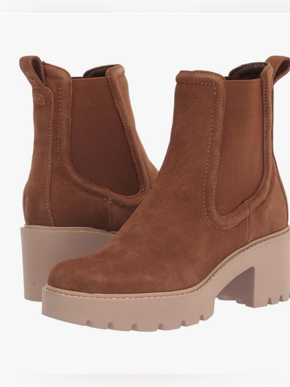 DOLCE VITA HAWK H2O BOOTIES IN DARK BROWN SUEDE 9.5 - Picture 3 of 9